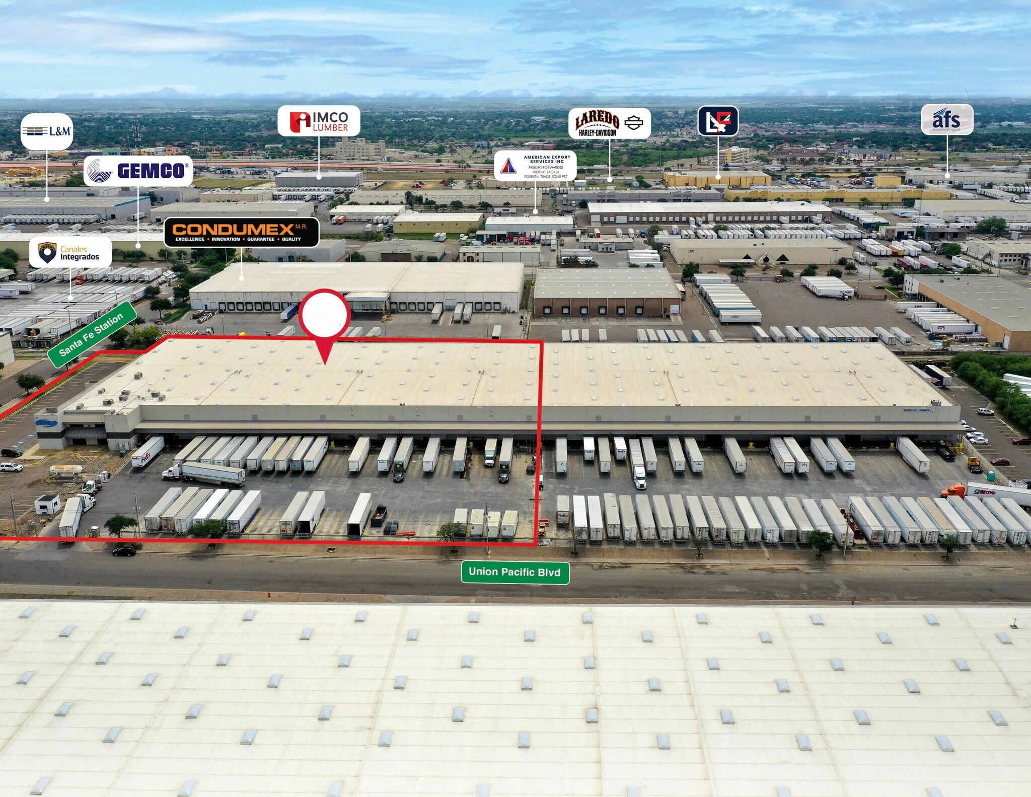 417 Union Pacific Blvd, Laredo, TX for Rent