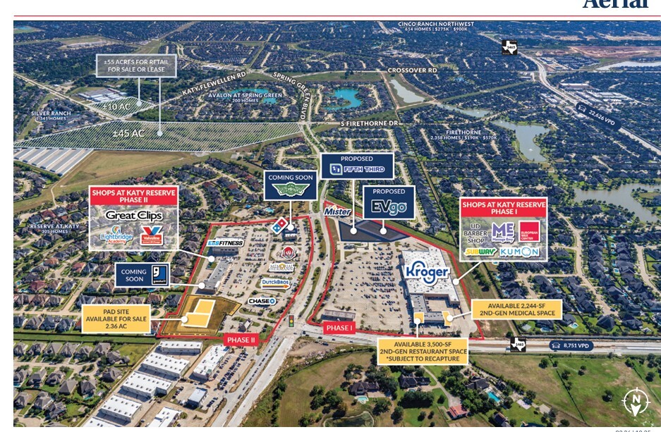 FM 1463 & Spring Green Blvd, Katy, TX for Rent