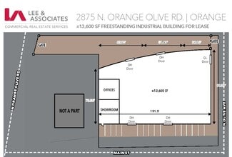 Orange, CA Industrial - 2875 Orange Olive Rd Orange, CA Industrial - 2875 Orange Olive Rd