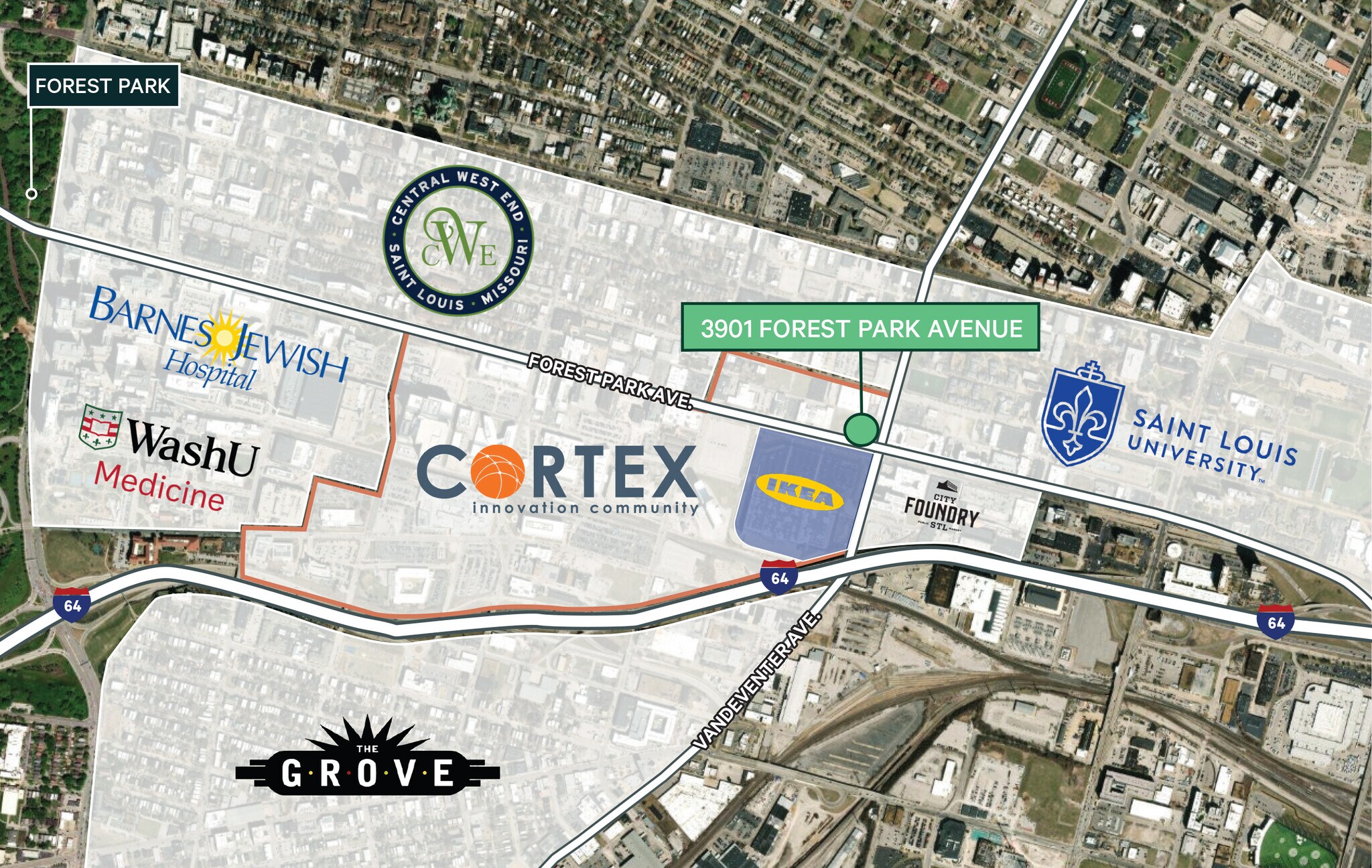 3901 Forest Park Ave, Saint Louis, MO for Sale