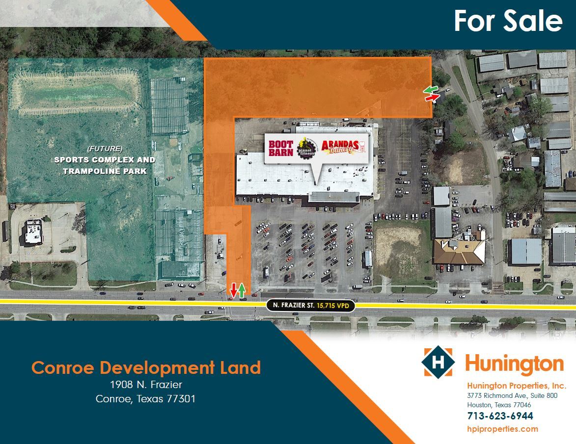 1908 N Frazier St, Conroe, TX for Sale