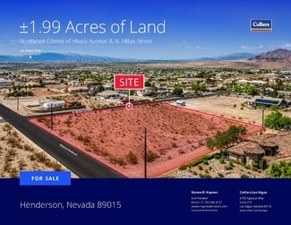 Henderson, NV Residential Land - 0 Milan Henderson, NV Residential Land - 0 Milan