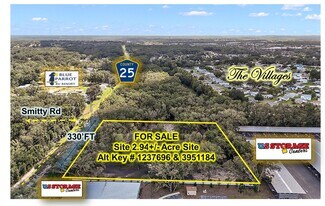 Weirsdale, FL Commercial Land - 41015 County Road 25