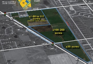 Plainfield, IL Industrial Land - Rt. 30 & 119th St