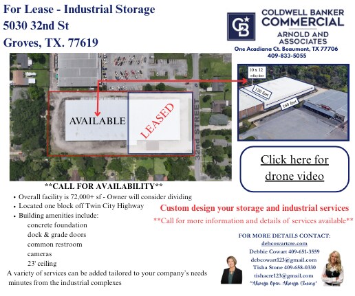 5030 32nd St, Groves, TX for Rent