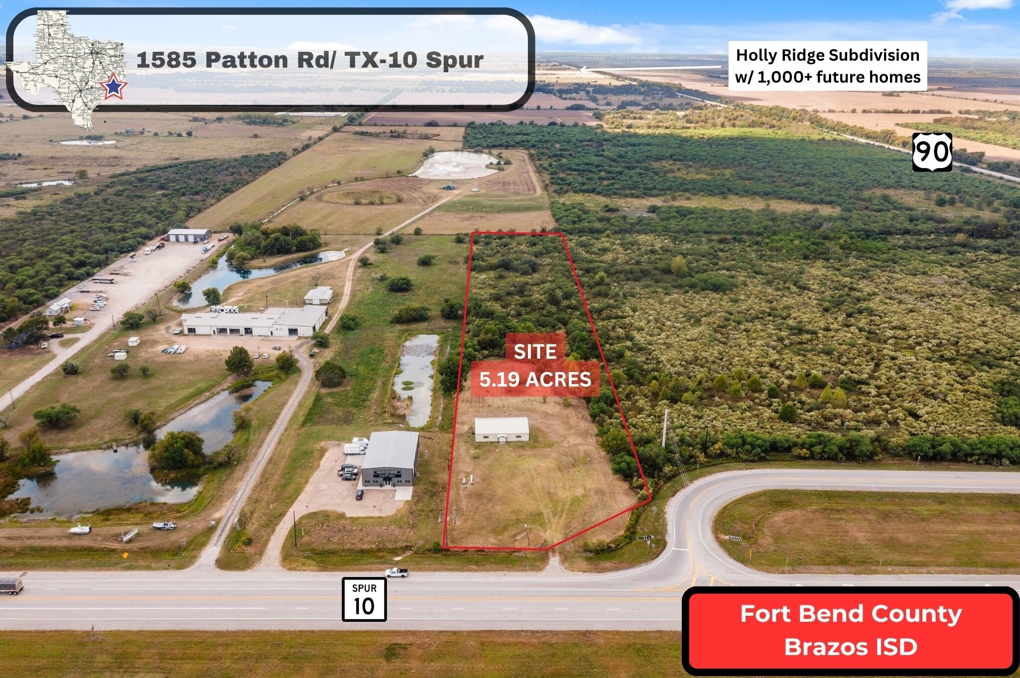 1585 Patton Rd, Rosenberg, TX for Sale