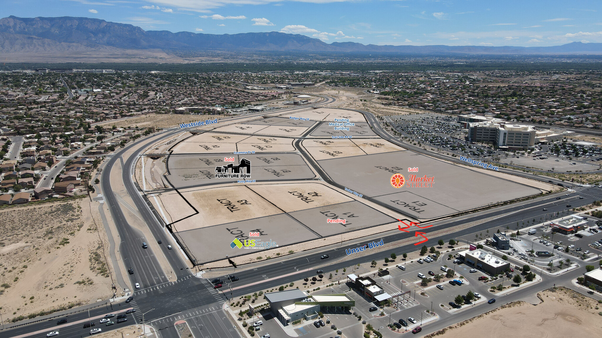 SEC Unser Blvd & Westside Blvd, Rio Rancho, NM for Sale