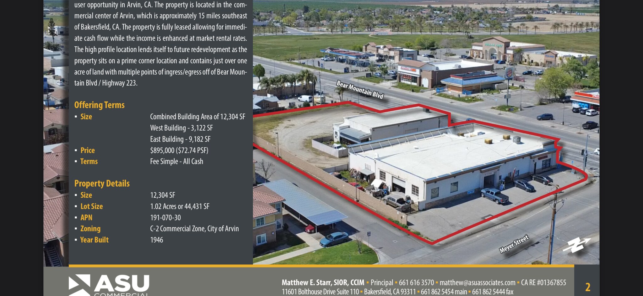 801-803 Bear Mountain Blvd, Arvin, CA for Rent