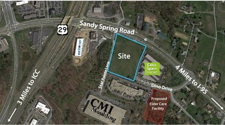 Burtonsville, MD Commercial Land - Sandy Spring Rd