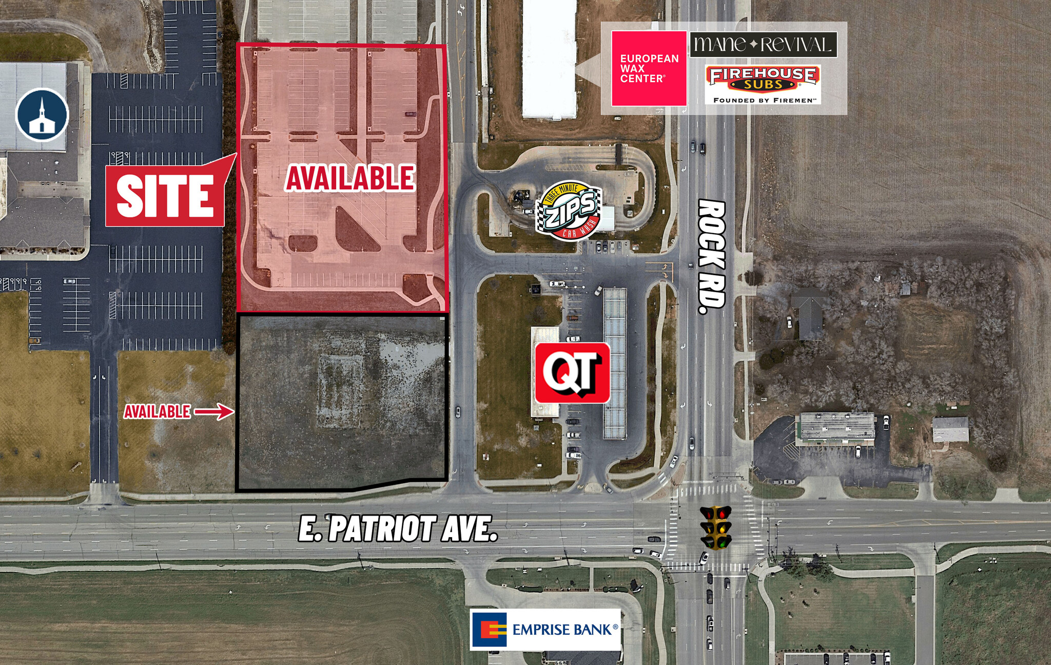 Rock Rd & Patriot Ave, Derby, KS for Sale