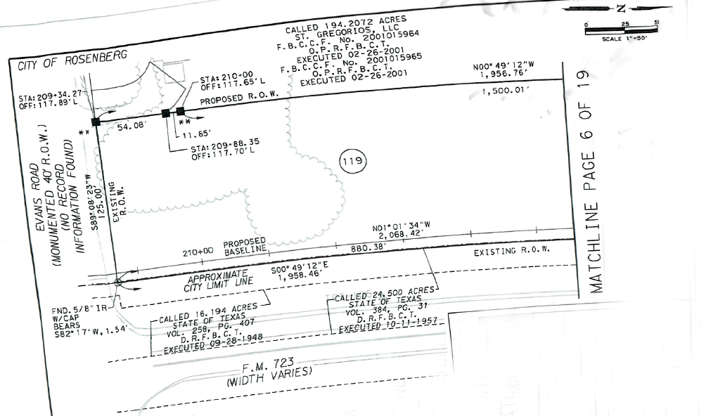 FM 723 And Evans Rd, Rosenberg, TX for Sale