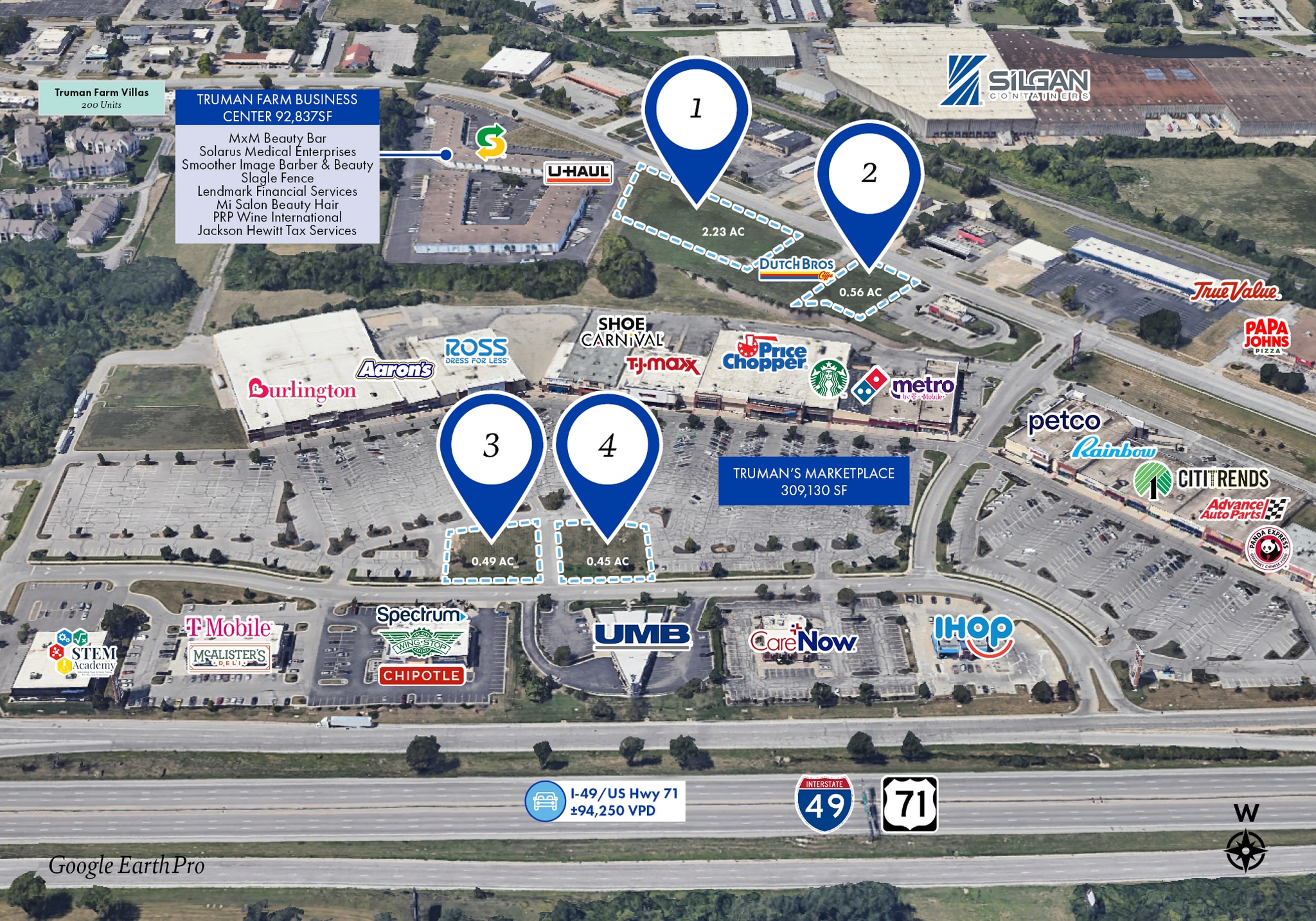 SWC I-49 & Blue Ridge Boulevard, Grandview, MO for Sale