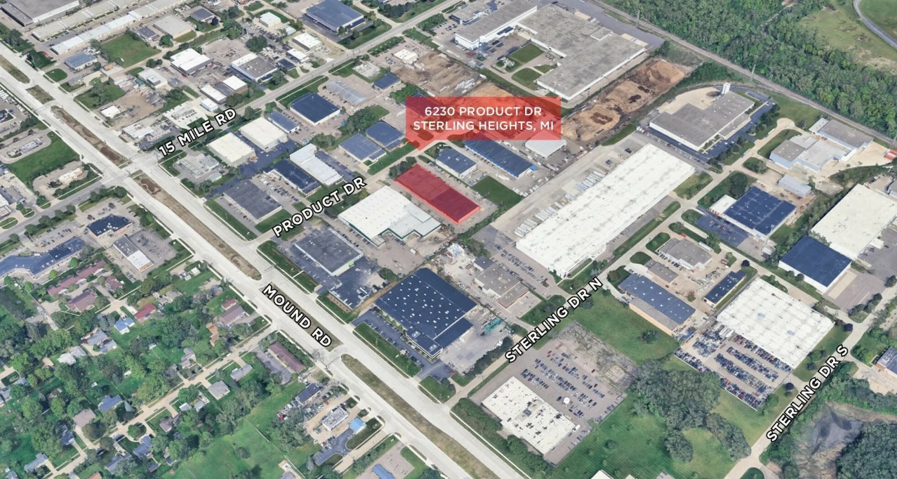 6210-6242 Product Dr, Sterling Heights, MI for Rent