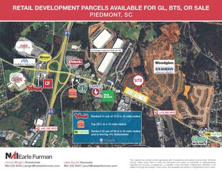 Piedmont, SC Commercial Land - 1505 Highway 86 Piedmont, SC Commercial Land - 1505 Highway 86