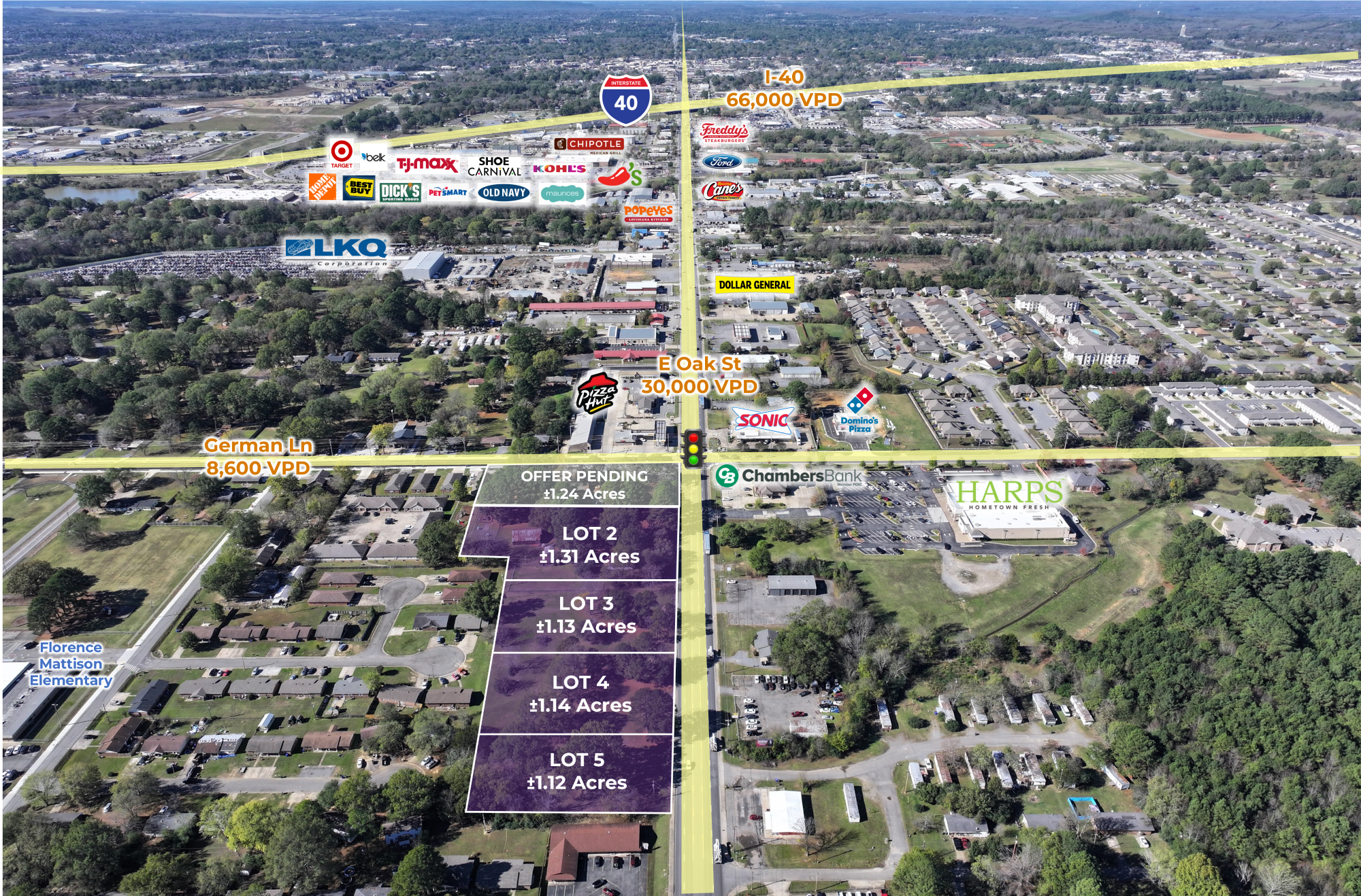 1955-2075 E Oak St, Conway, AR for Sale