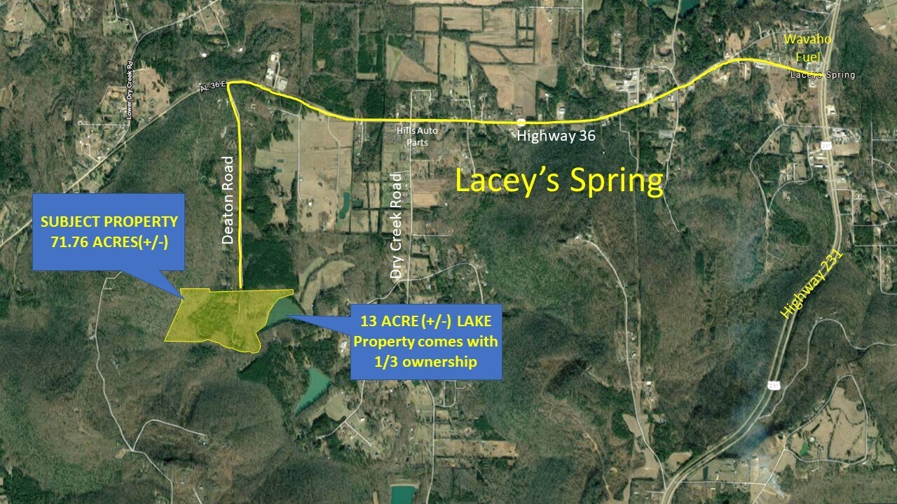 0 Deaton Rd, Laceys Spring, AL for Sale