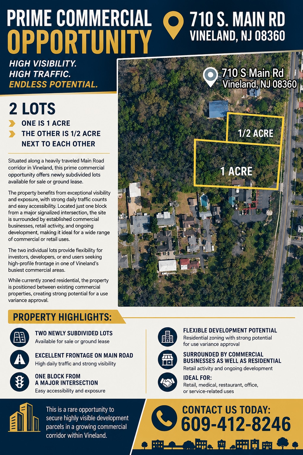 S. Main Rd, Vineland, NJ for Sale