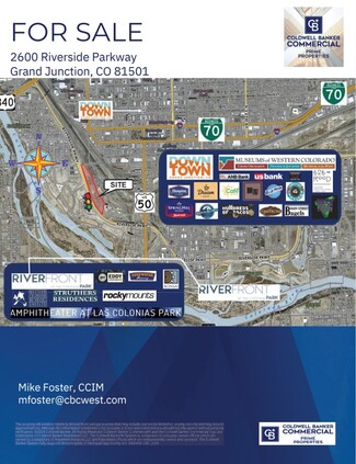 Grand Junction, CO Commercial Land - 2600 Riverside Parkway