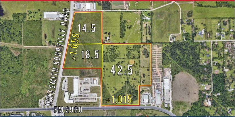 Hufsmith-Kohrville & FM 2920 Rd, Tomball, TX for Sale