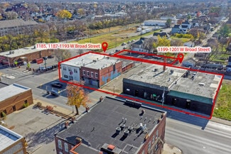 Columbus, OH Storefront Retail/Office - 1185-1205 W Broad St