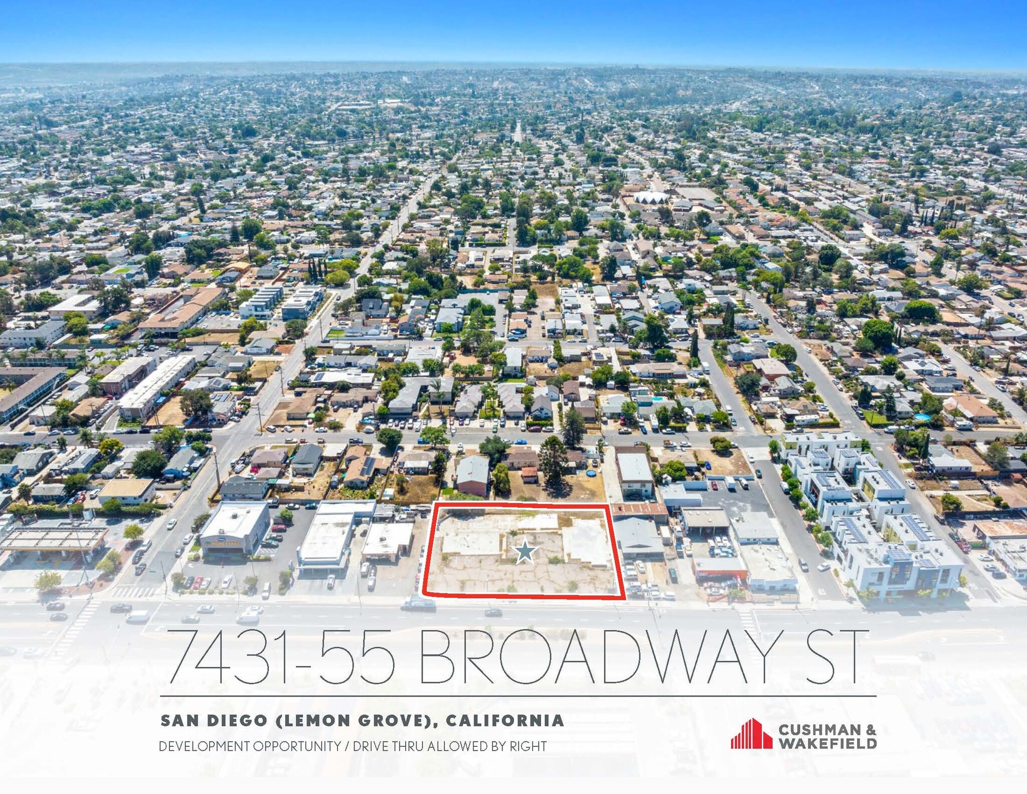 7431-7455 Broadway, Lemon Grove, CA for Sale