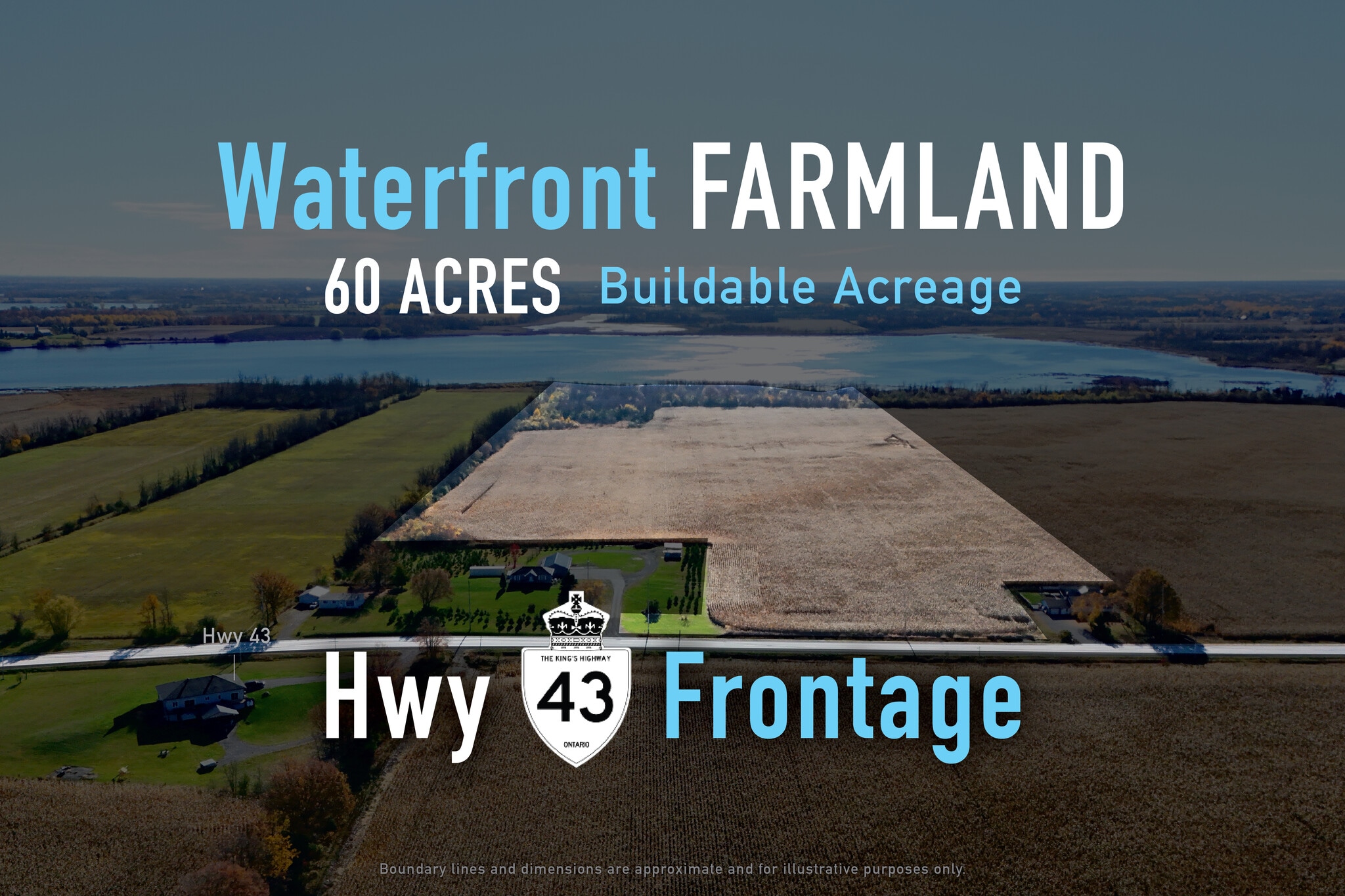 00 43 (B) hwy, Smiths Falls, ON for Sale