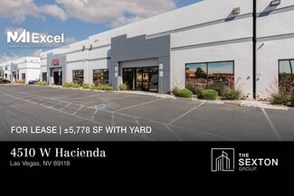 Las Vegas, NV Industrial - 4510 W Hacienda Ave