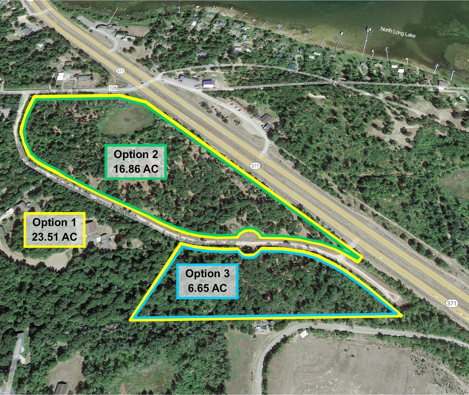 SW of Hwy 371/Green Gables Rd, Brainerd, MN for Sale