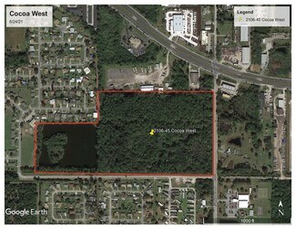 Cocoa, FL Residential Land - 201 S Burnett Rd