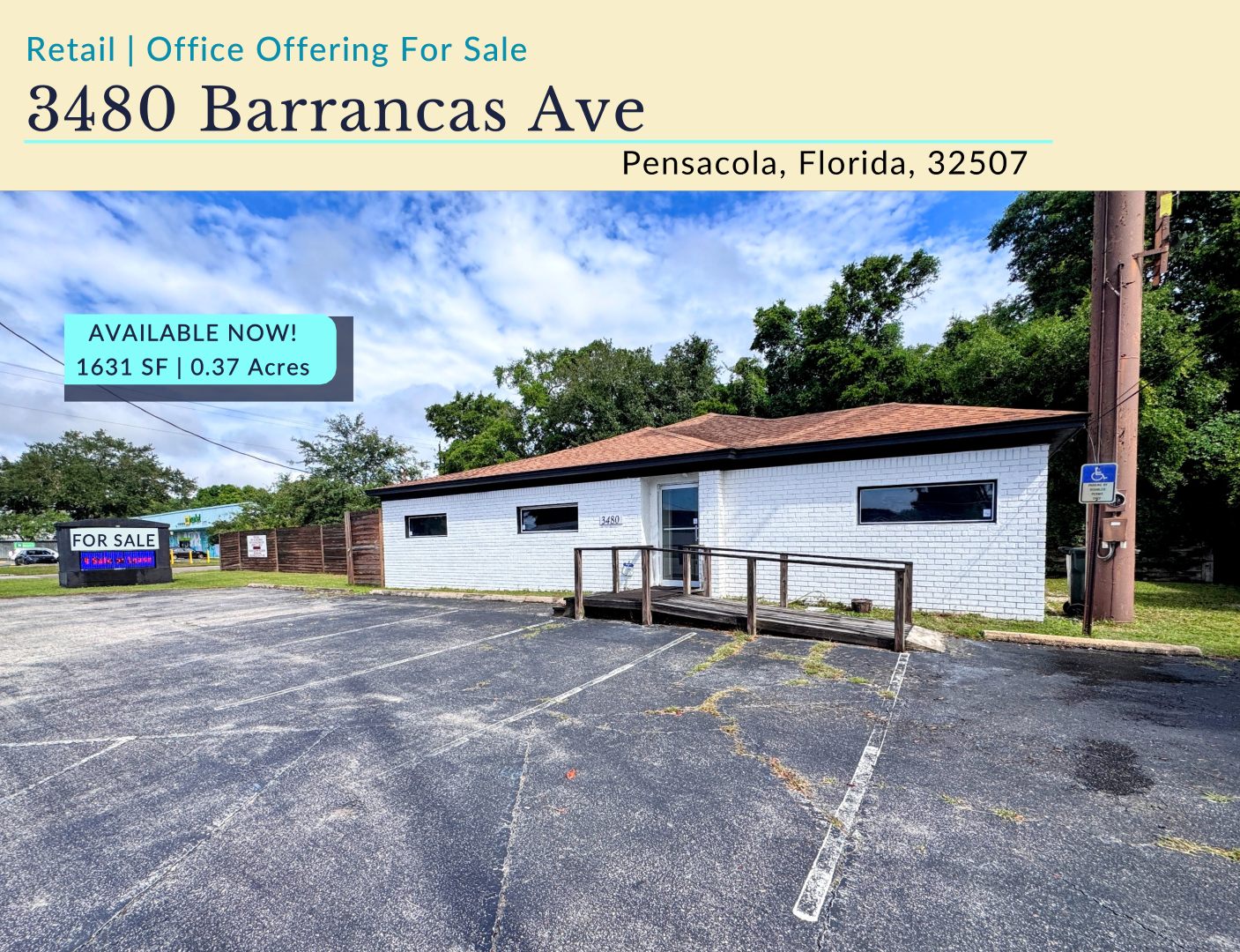 3480 Barrancas Ave, Pensacola, FL for Sale