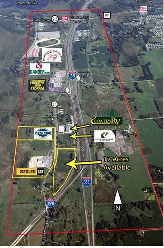 Columbus, MN Commercial Land - Xxx Freeway Dr