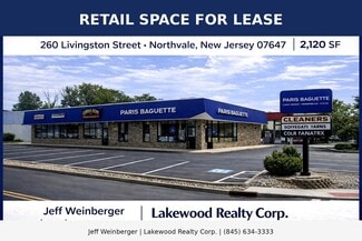 Northvale, NJ Retail - 260 Livingston St