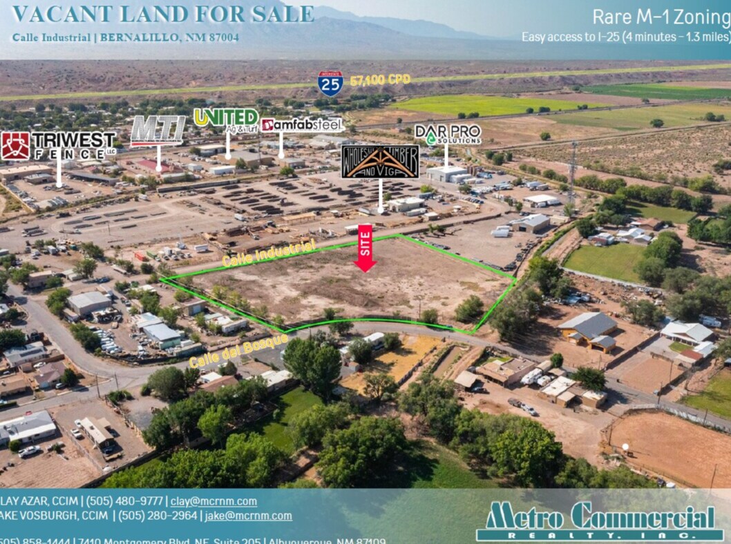 Calle Industrial, Bernalillo, NM for Sale