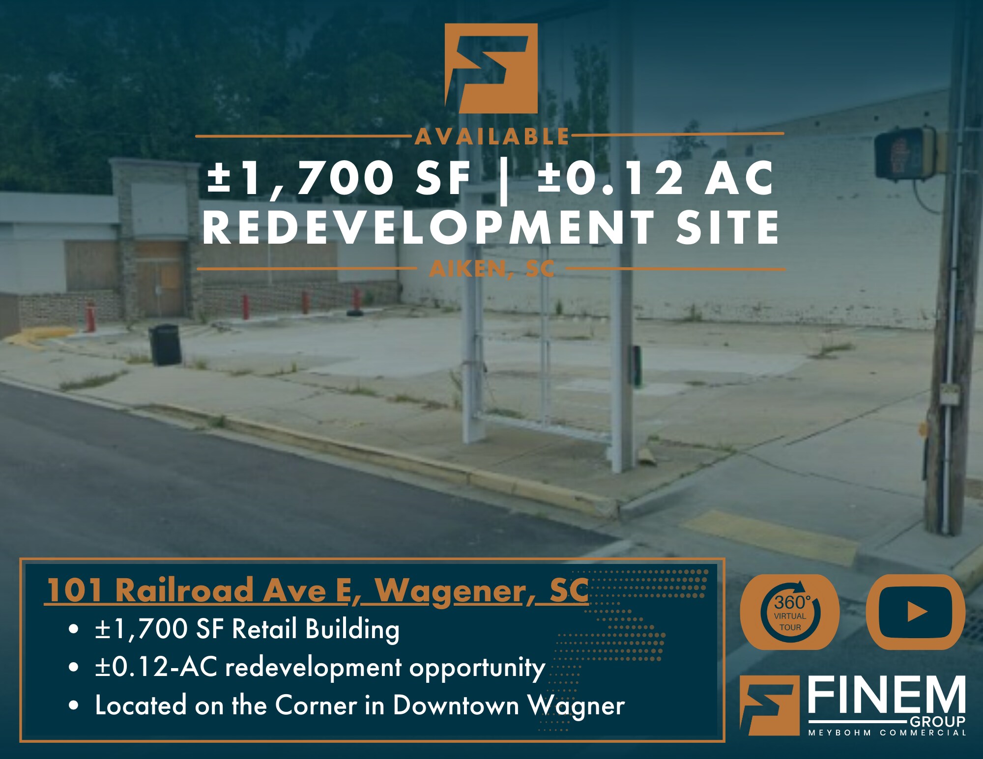 101 Railroad Ave W Wagener, SC 29164 Retail Property for Sale on