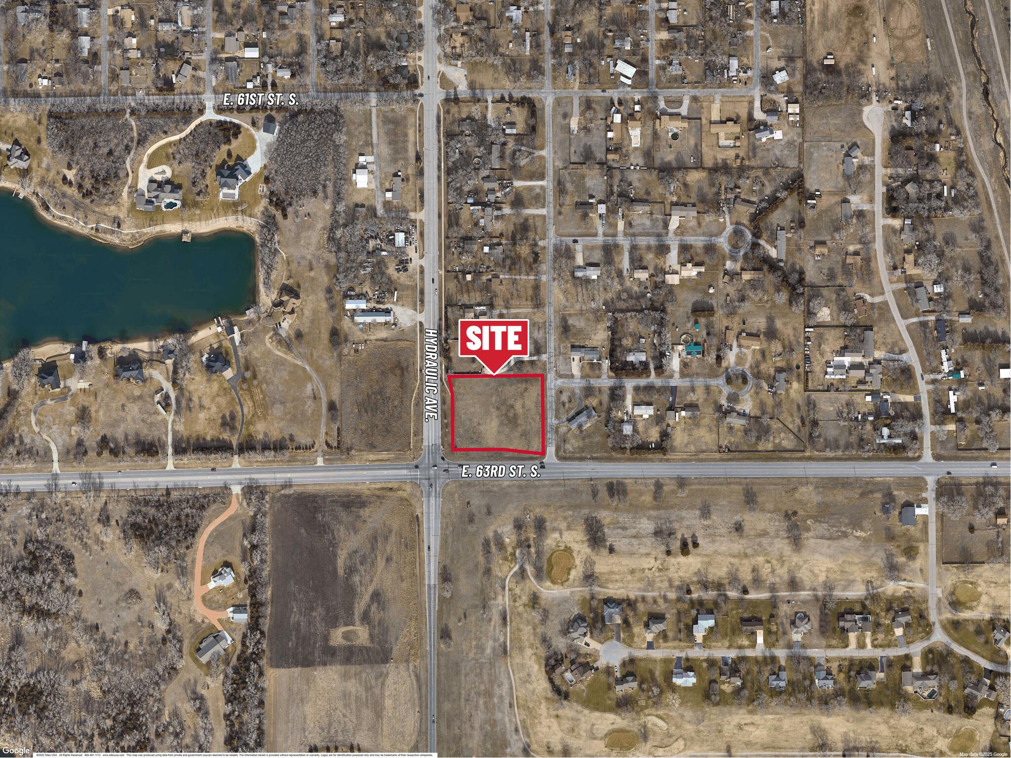 Hydraulic & 63rd St. South, NE/c, Wichita, KS for Sale