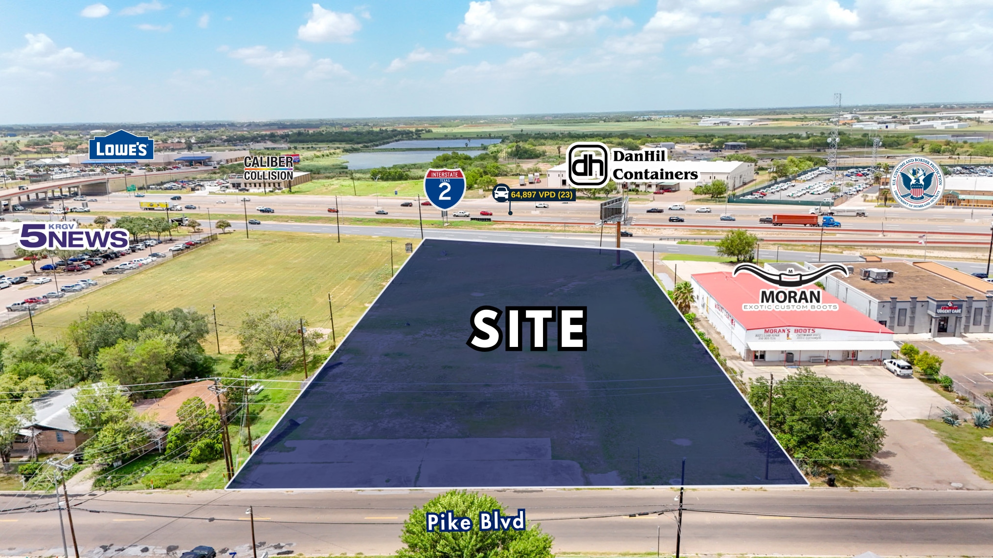 1401 E Pike Blvd, Weslaco, TX for Sale