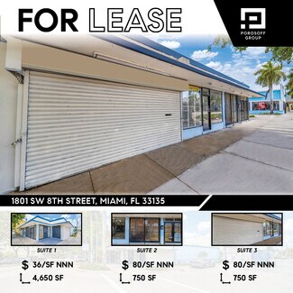 Miami, FL Retail - 1801 SW 8th St Miami, FL Retail - 1801 SW 8th St