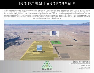 Victorville, CA Commercial Land - Helendale