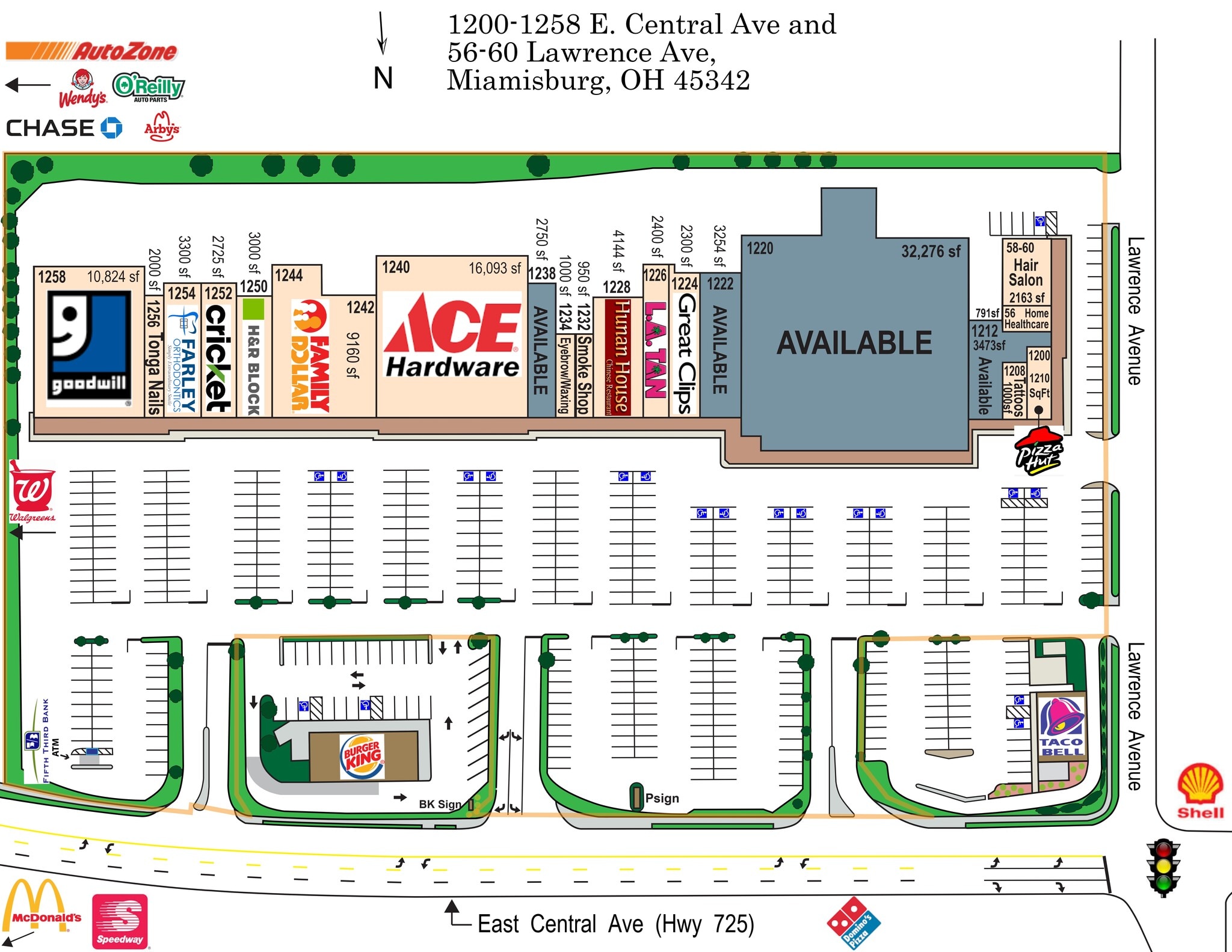 1205 E Central Ave, Miamisburg, OH for Rent