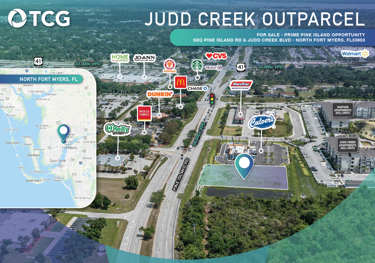 Pine Island Rd @ Judd Creek Blvd, North Fort Myers, FL for Sale