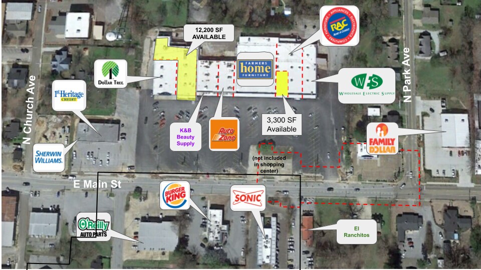 335-339 E Main St, Brownsville, TN for Rent