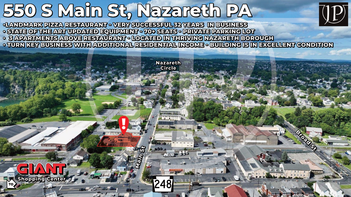 550 S Main St, Nazareth, PA for Sale