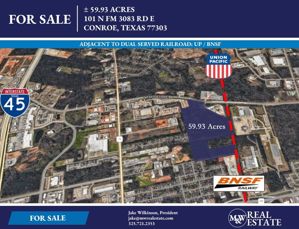 101 N FM 3083 Rd E, Conroe, TX for Sale