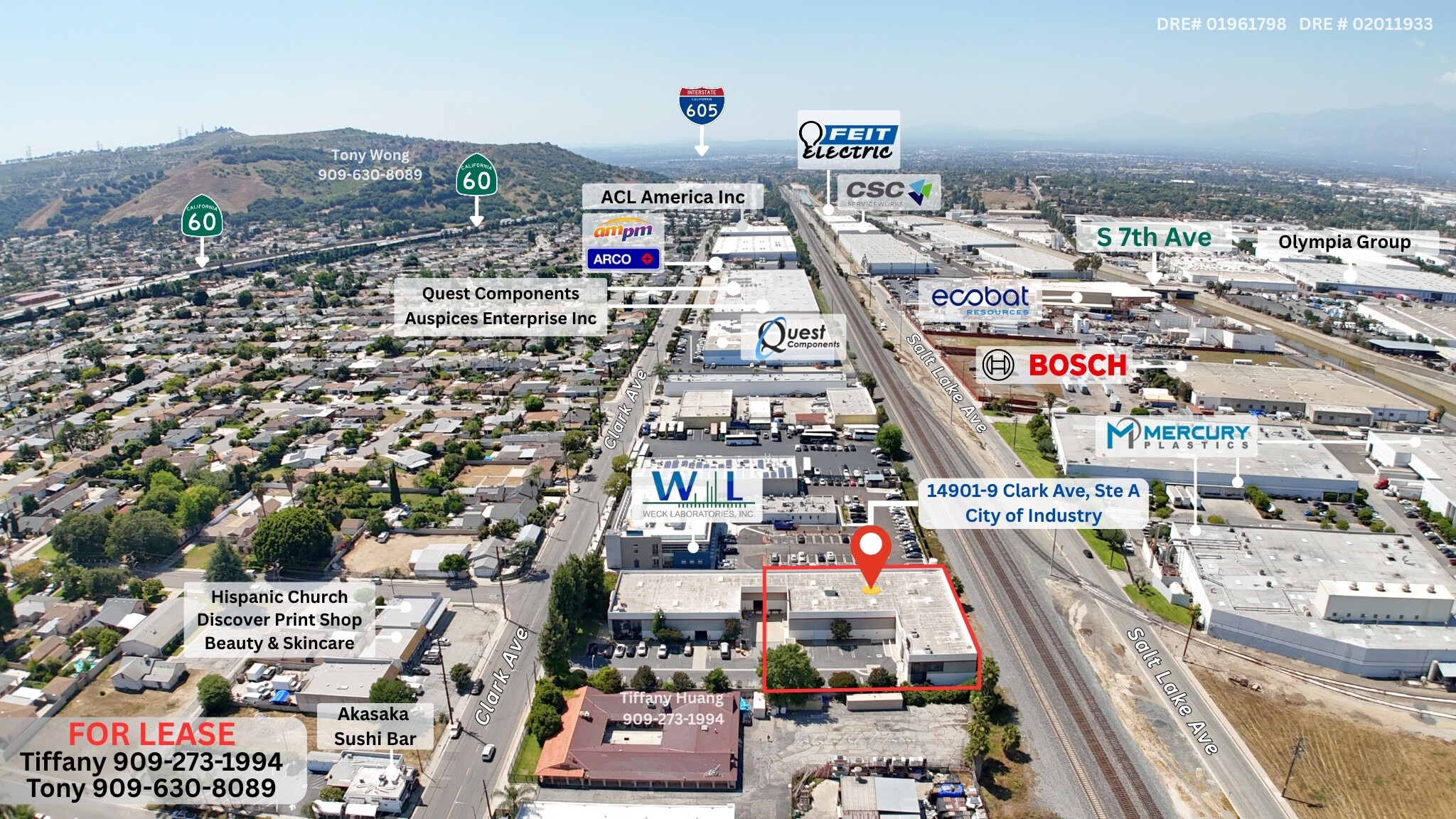 14901 Clark Ave, City of Industry, CA for Rent