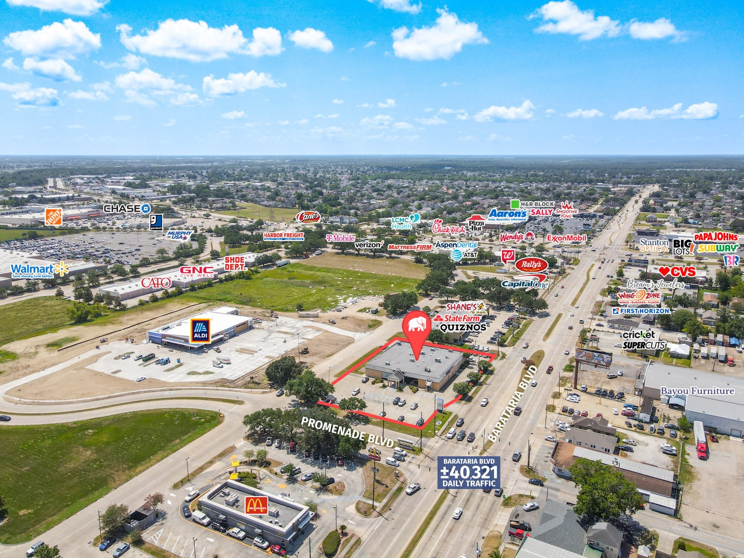 1849 Barataria Blvd, Marrero, LA for Rent