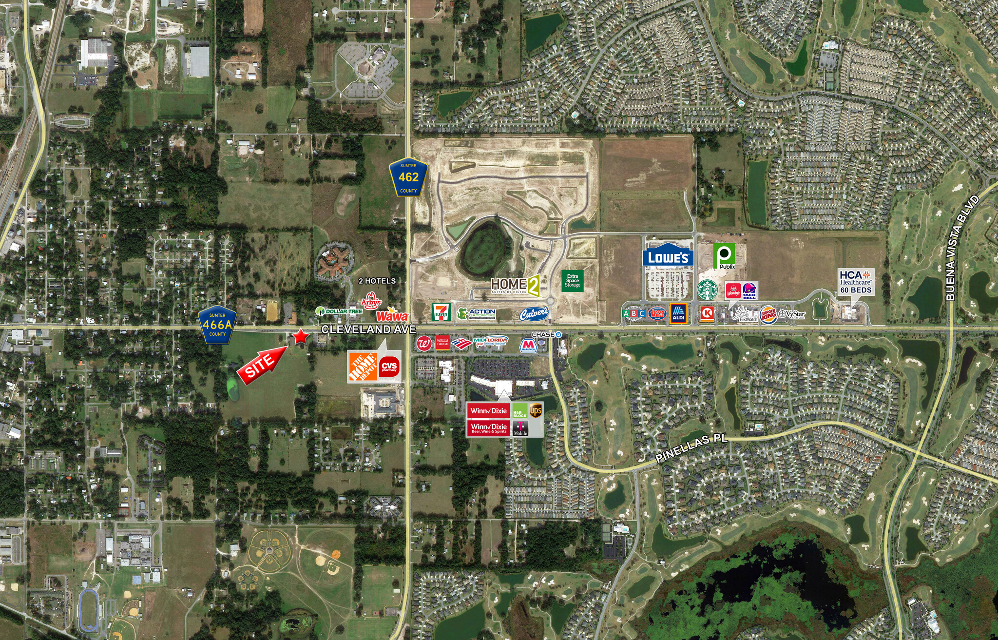 1308 Cleveland Ave, Wildwood, FL for Rent