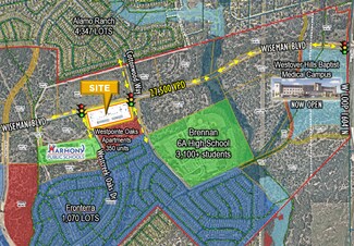San Antonio, TX Commercial Land - Wiseman & Cottonwood Sites