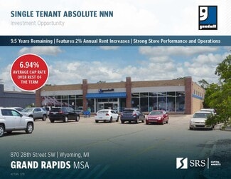 Wyoming, MI Freestanding - 870 28th St SW