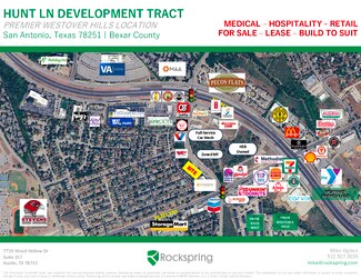 San Antonio, TX Commercial Land - Hunt Lane