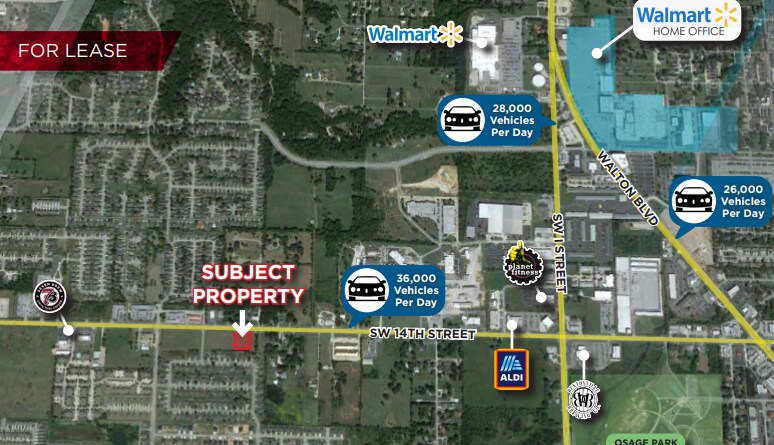 SW 14th St, Bentonville, AR for Rent